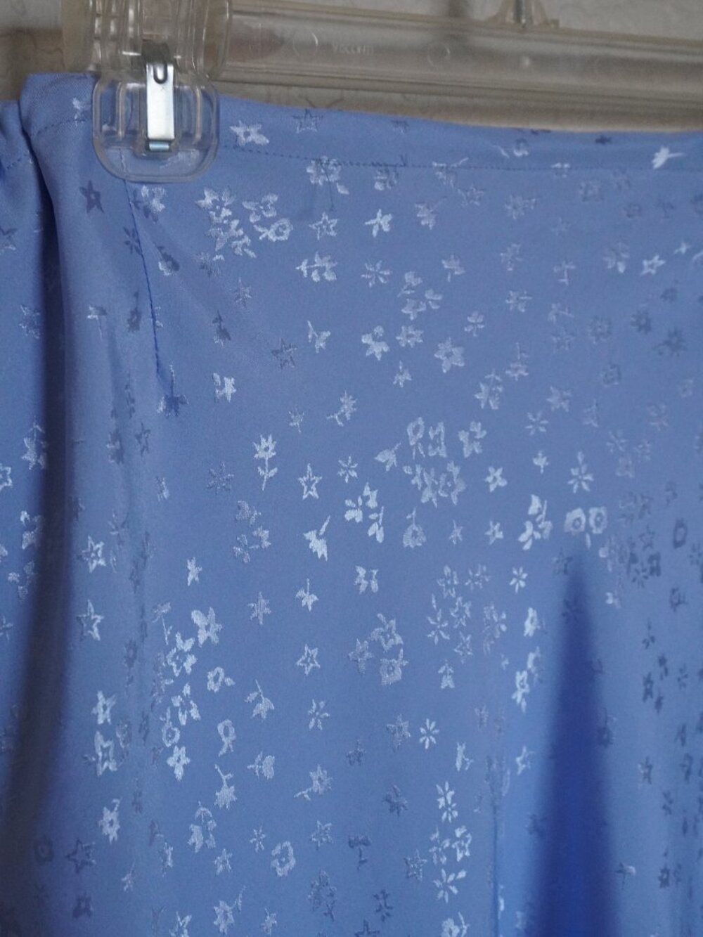 Blue Midi Skirt